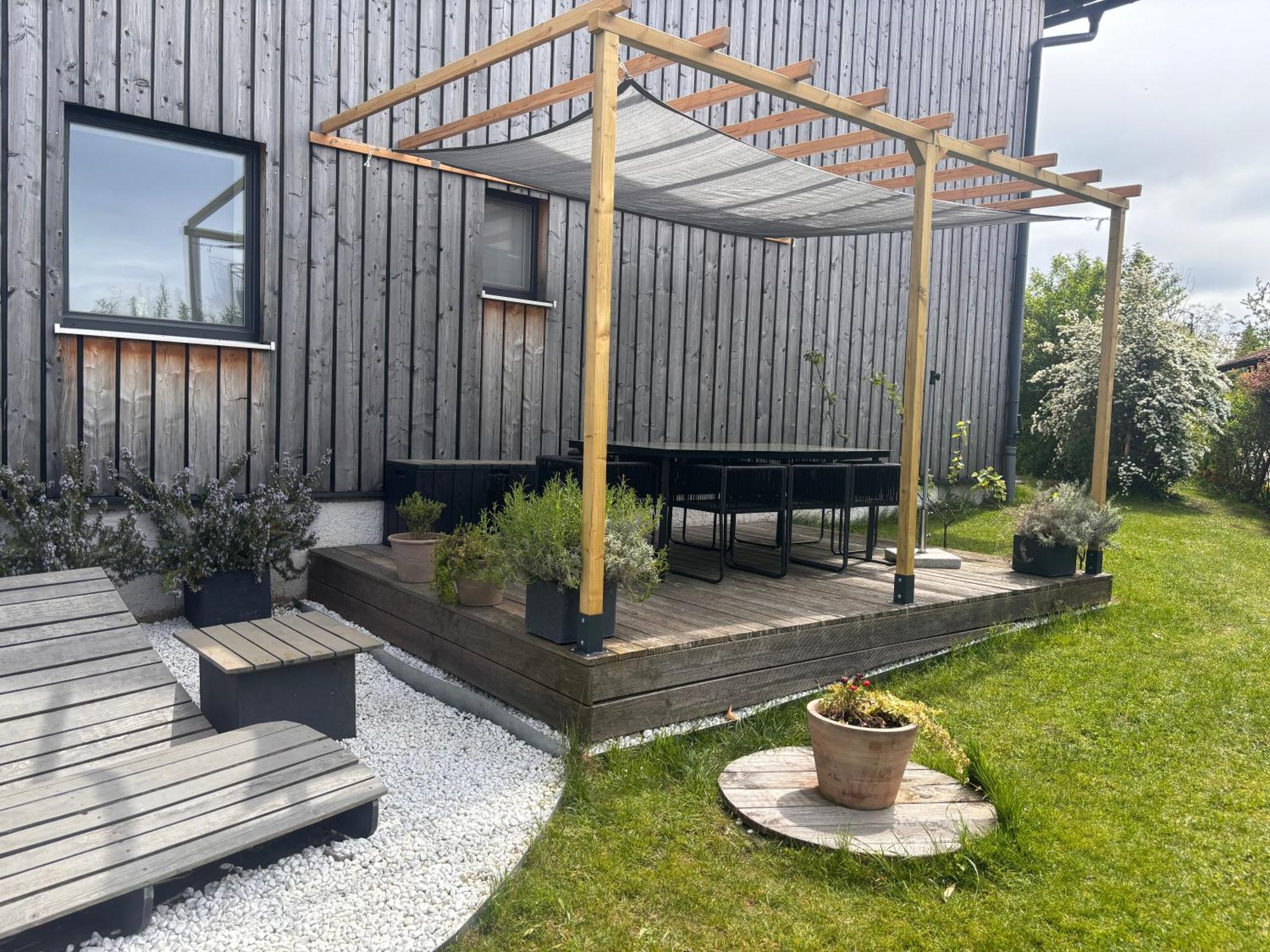 Moderne Ferienwohnungen Mit Designbad Petting Екстериор снимка